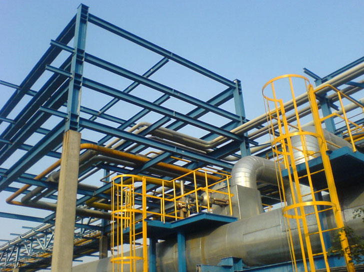 廠(chǎng)區(qū)管廊管道制作安裝