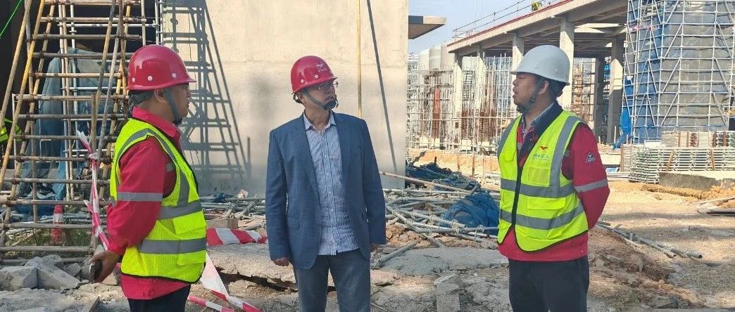 化機公司黨委書記、董事長、總經理楊中澤到項目現場檢查工作